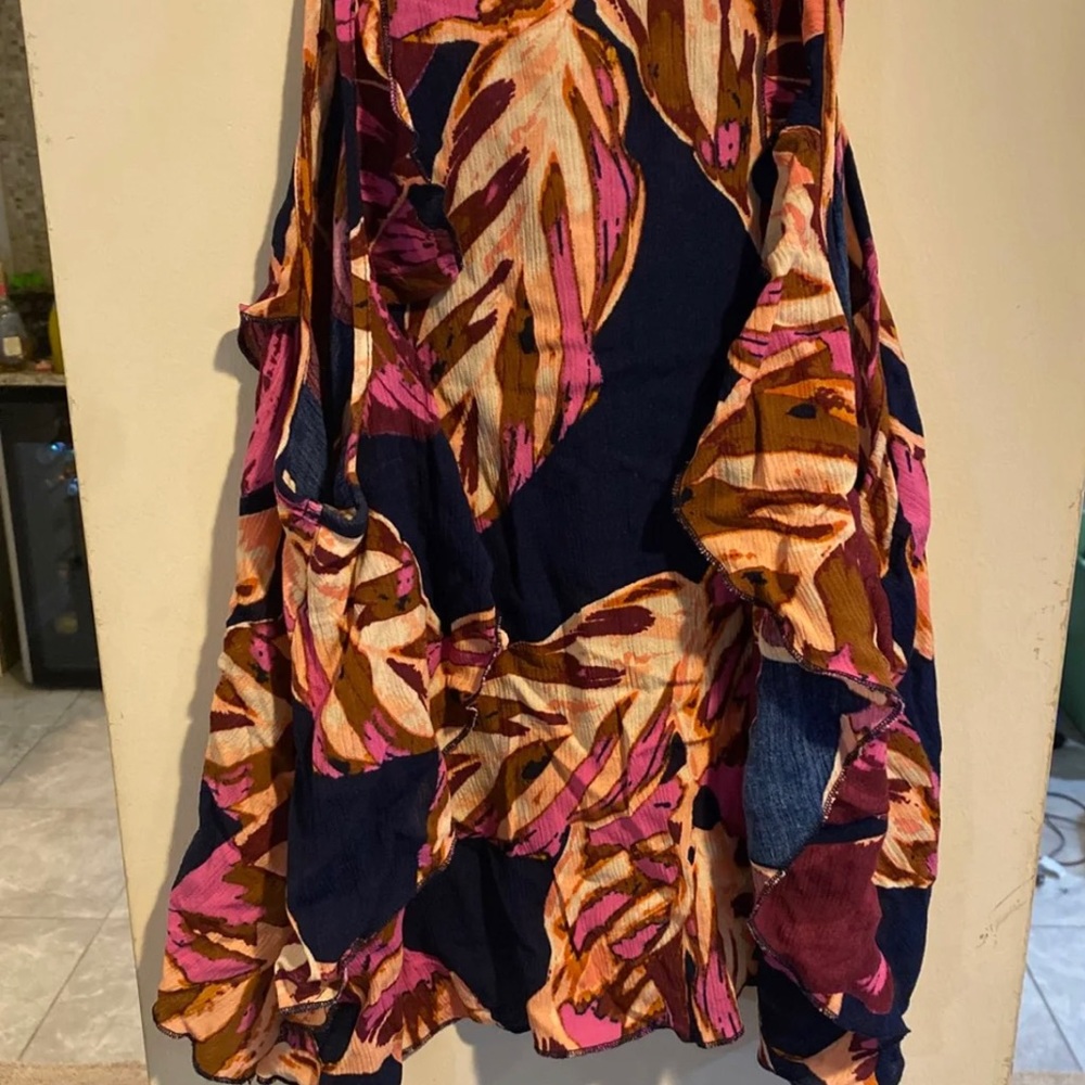 Mossimo Multicolored Floral Shirt XL
